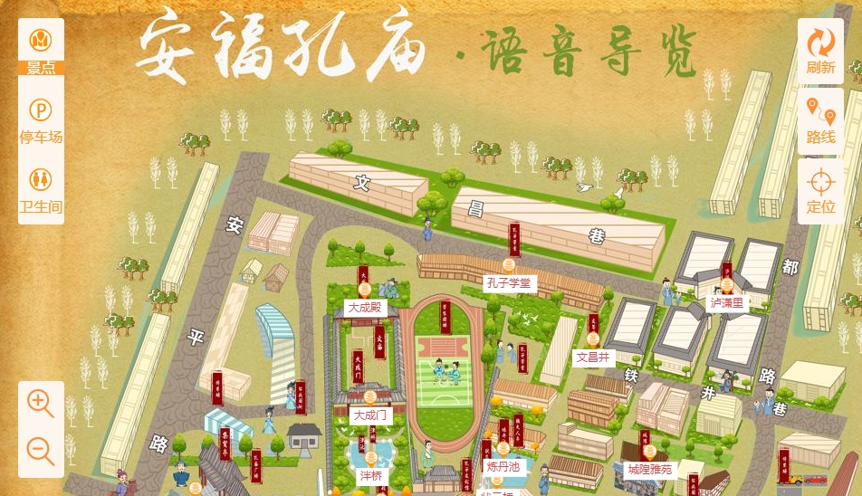 宜兴手绘地图：智慧景区智能化服务的延伸